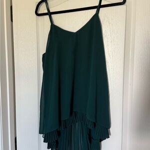 Elegant Green Layered Tank